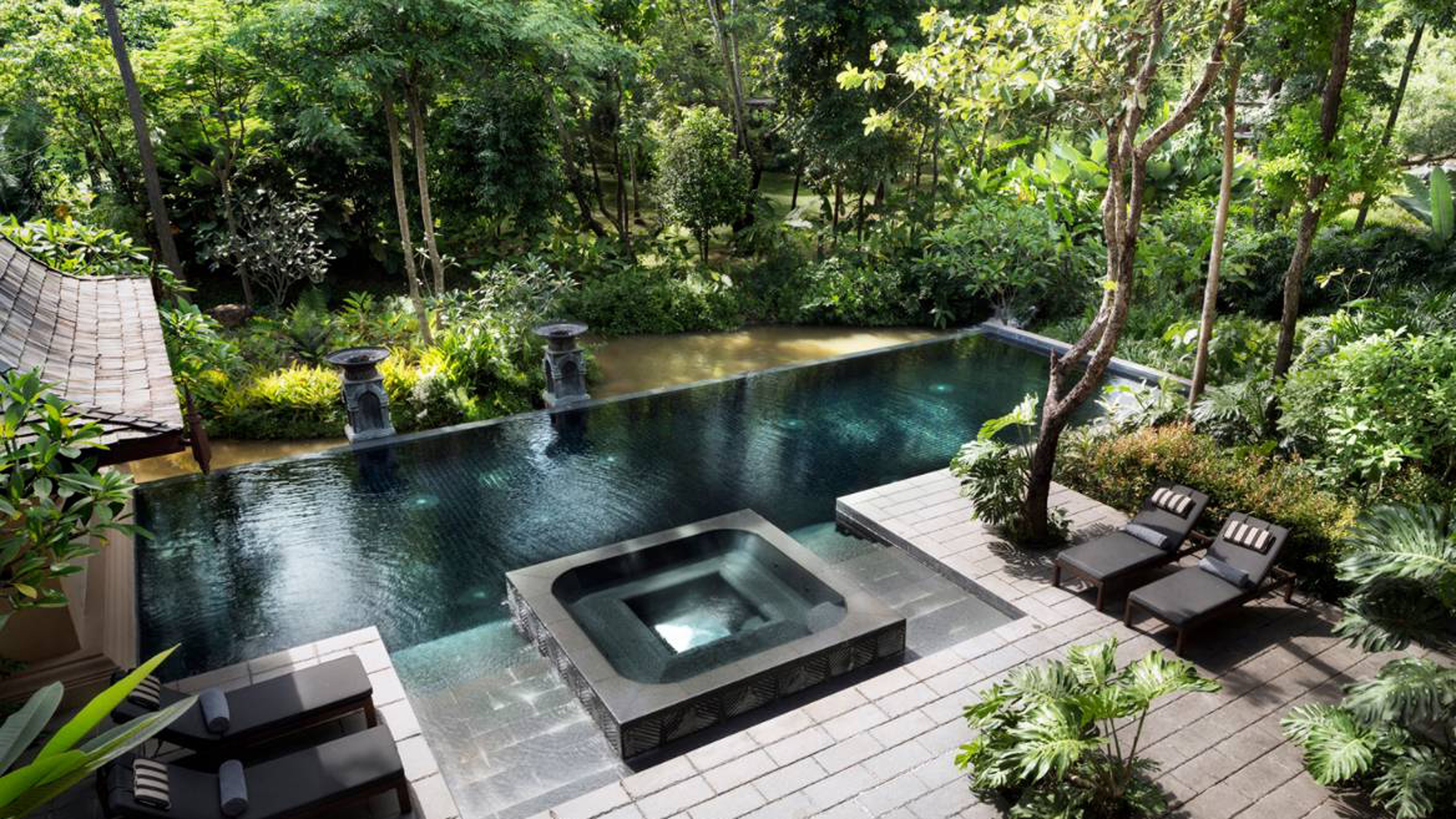 Private pool, Four Seasons Chiang Mai, Thailand