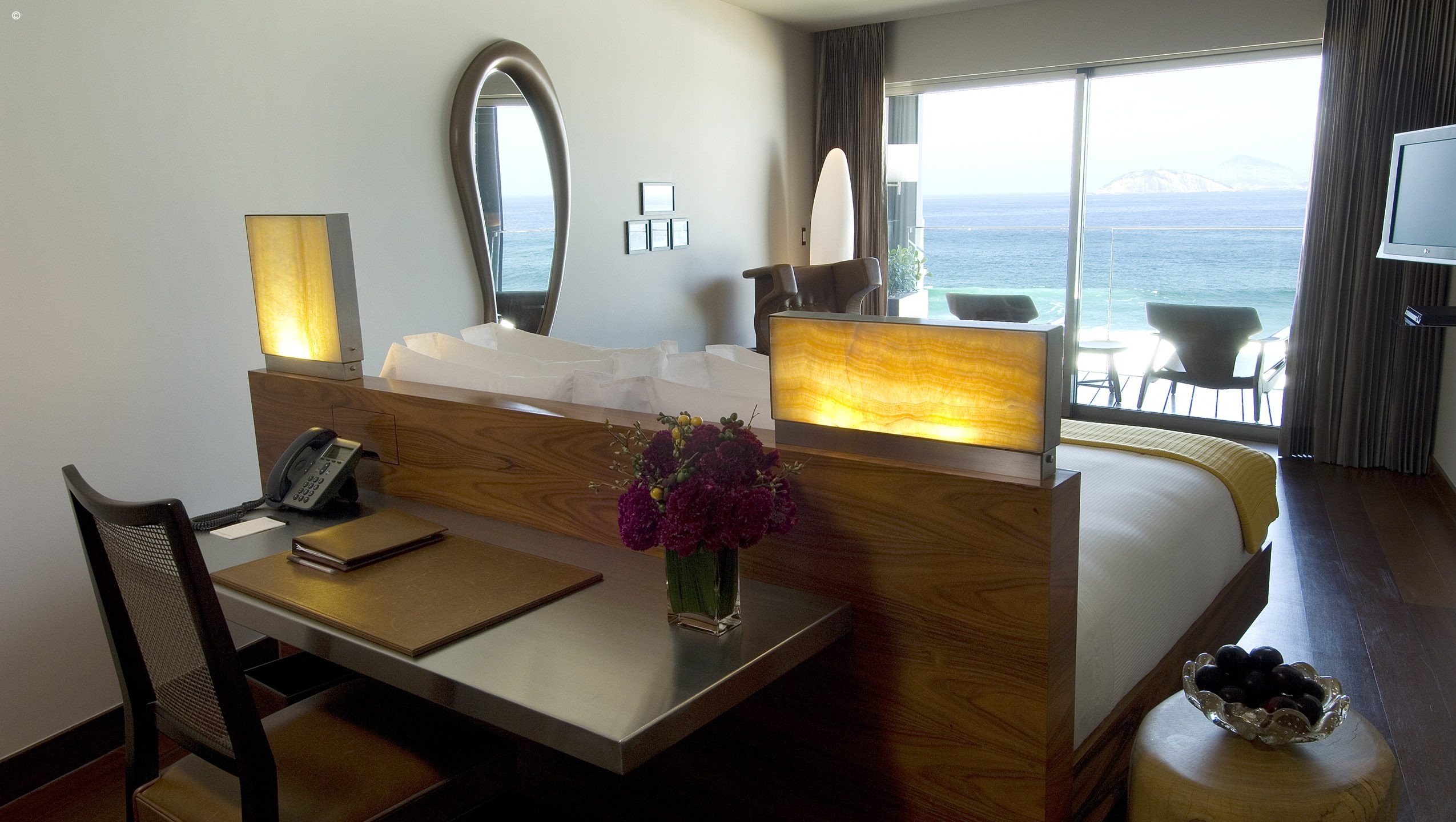 Chic interior view, Fasano Rio, Rio de Janeiro, Brazil