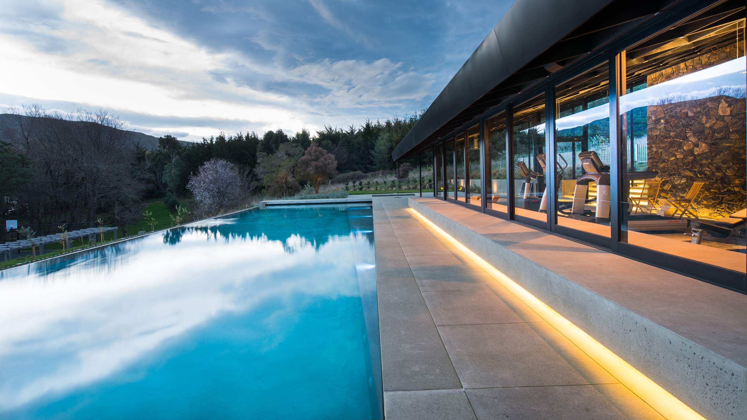 The pool at Annandale, New Zealand