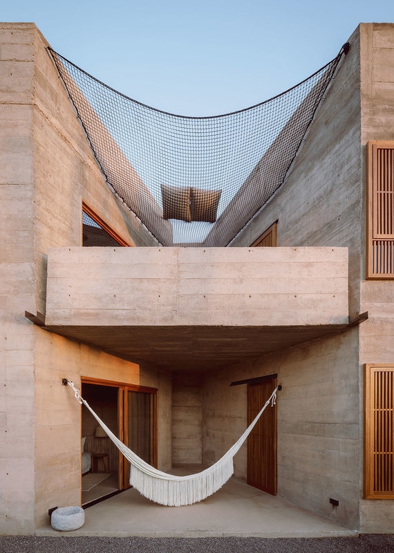 Star bed hammocks at Paradero in Todos Santos
