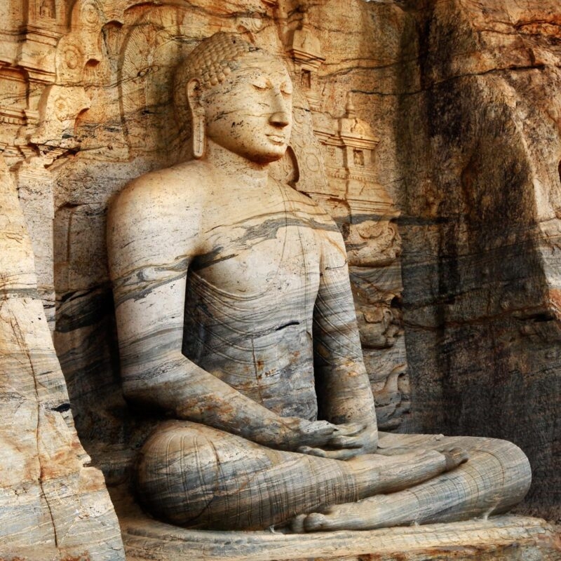 Luxury Asia Tours - monolith Buddha statue