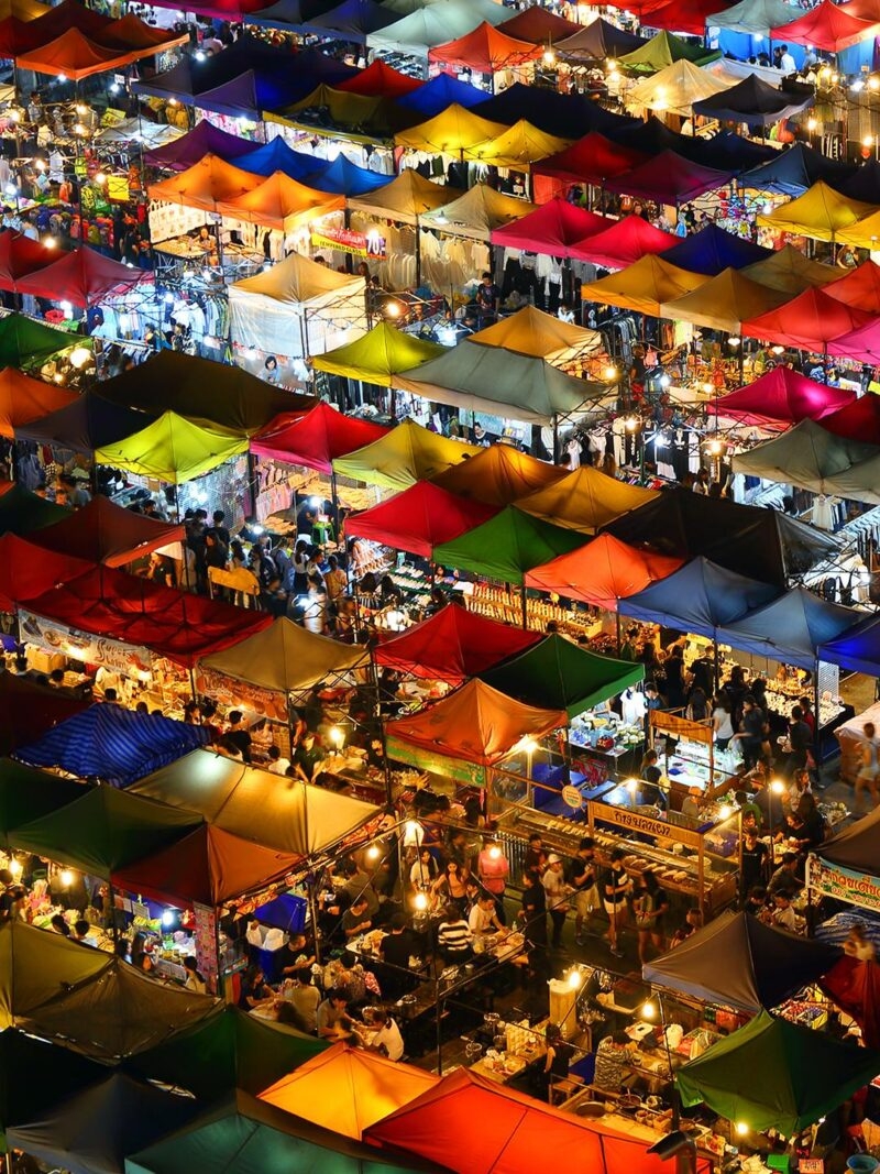 Luxury Asia Tours - Ratchada Night Market in Bangkok