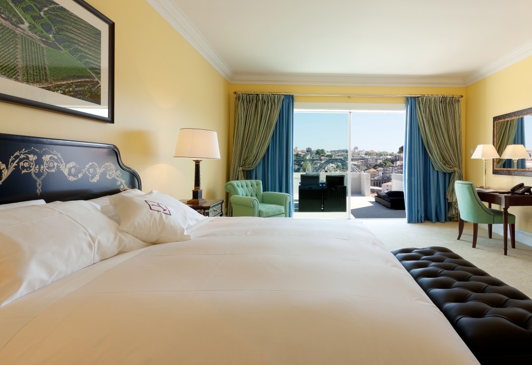 A luxurious room at The Yeatman.