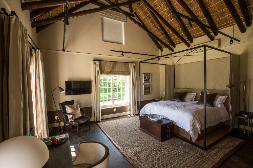 a room in la cle lodge, south africa winelands