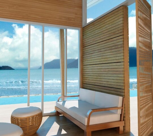 Villa interior, Six Senses Con Dao