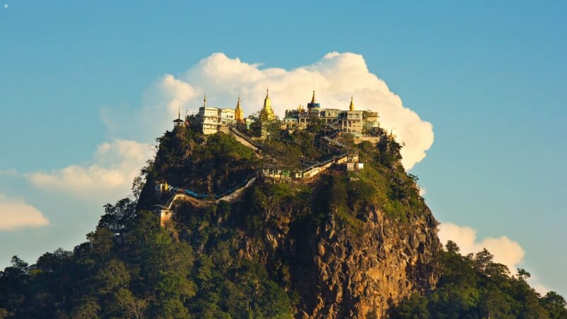 Myanmar, Mount Popa