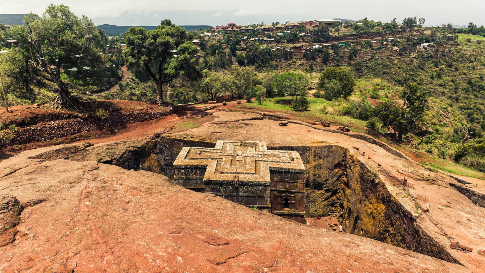 St. George Church in Lalibela Ethiopia