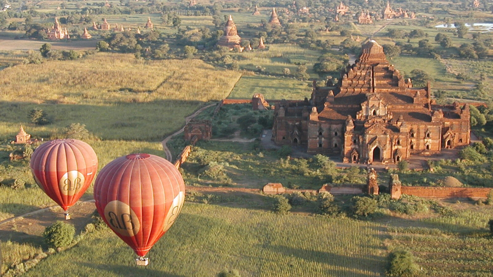 Balloons over Bagan, Myanmar