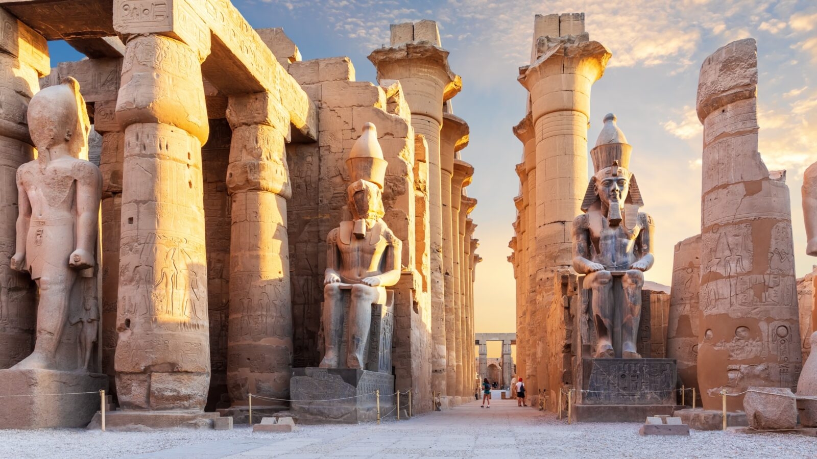 Ancient Egyptian ruins in Luxor