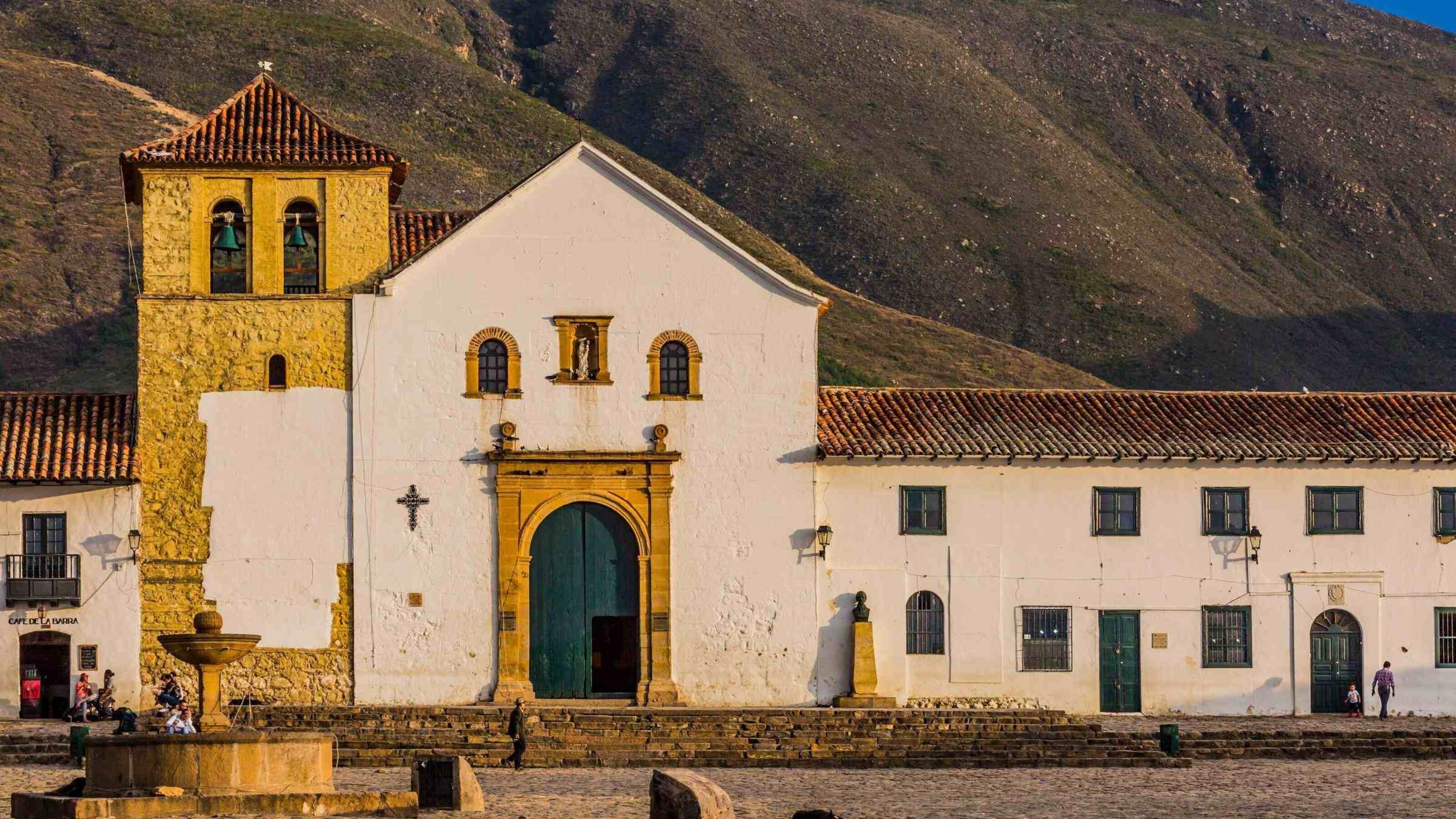 Plaza Mayor Villa de Leyva Boyaca Colombia