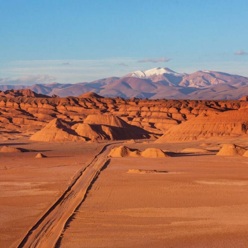 Fantastic Scenic landscapes of Northern Argentina. Beautiful inspiring natural landscapes.