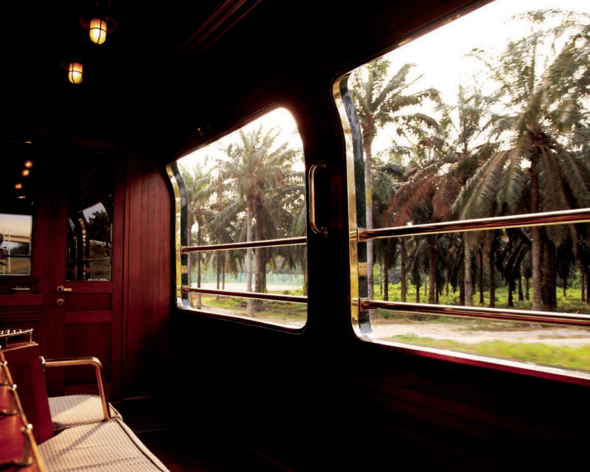 `the view from the Belmond Eastern & oriental Express