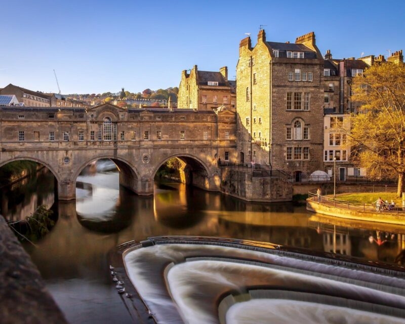 The city of Bath, Uk
