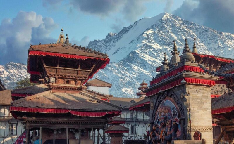 The ancient city of Patan in Nepal