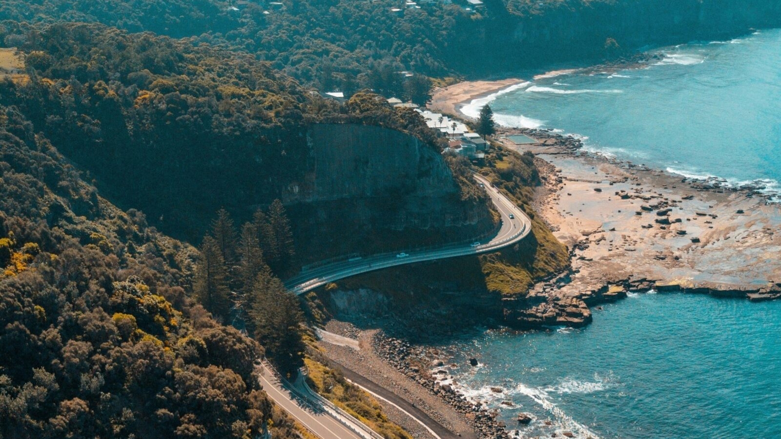 Gorgeous coastal drive in Australia