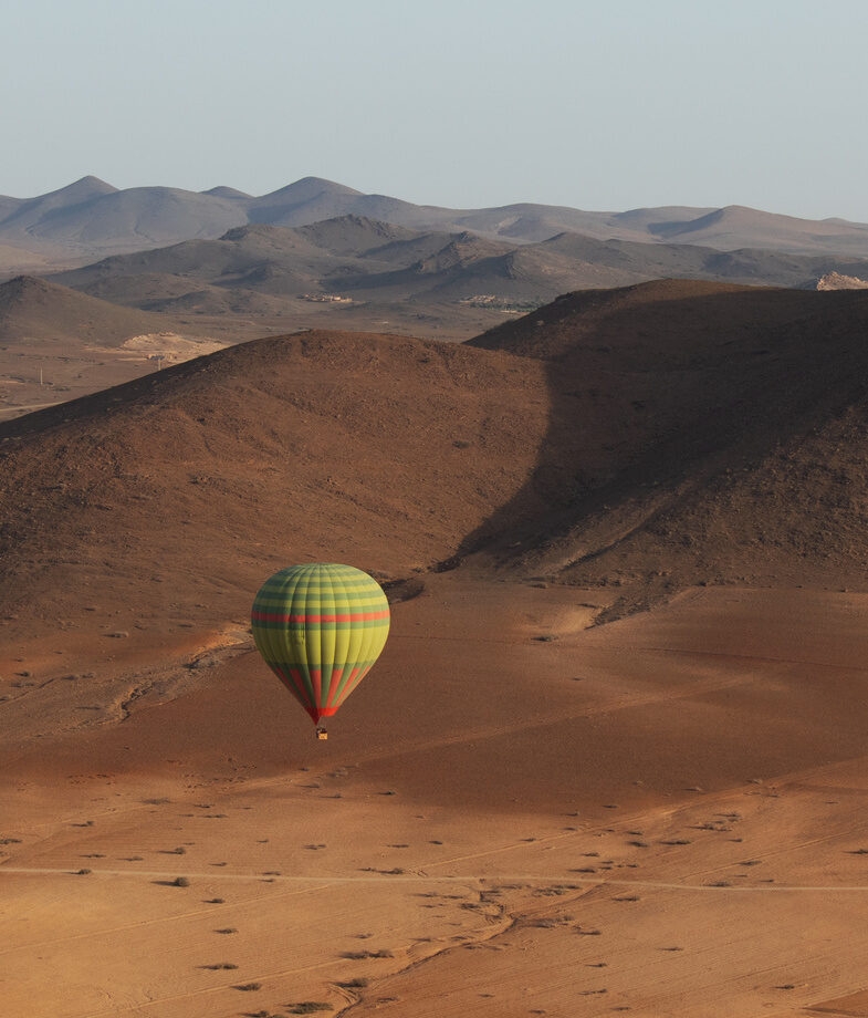 Crossing the ochre-hued landscapes outside Marrakesh in Morocco and the vast, otherworldly expanse of Chile’s Atacama Desert.