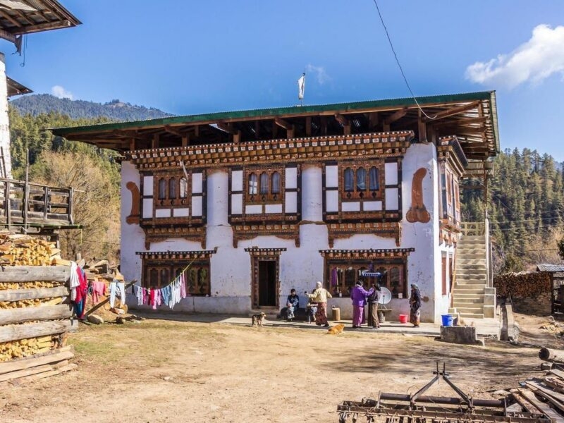 farmhous tradition Bhutan