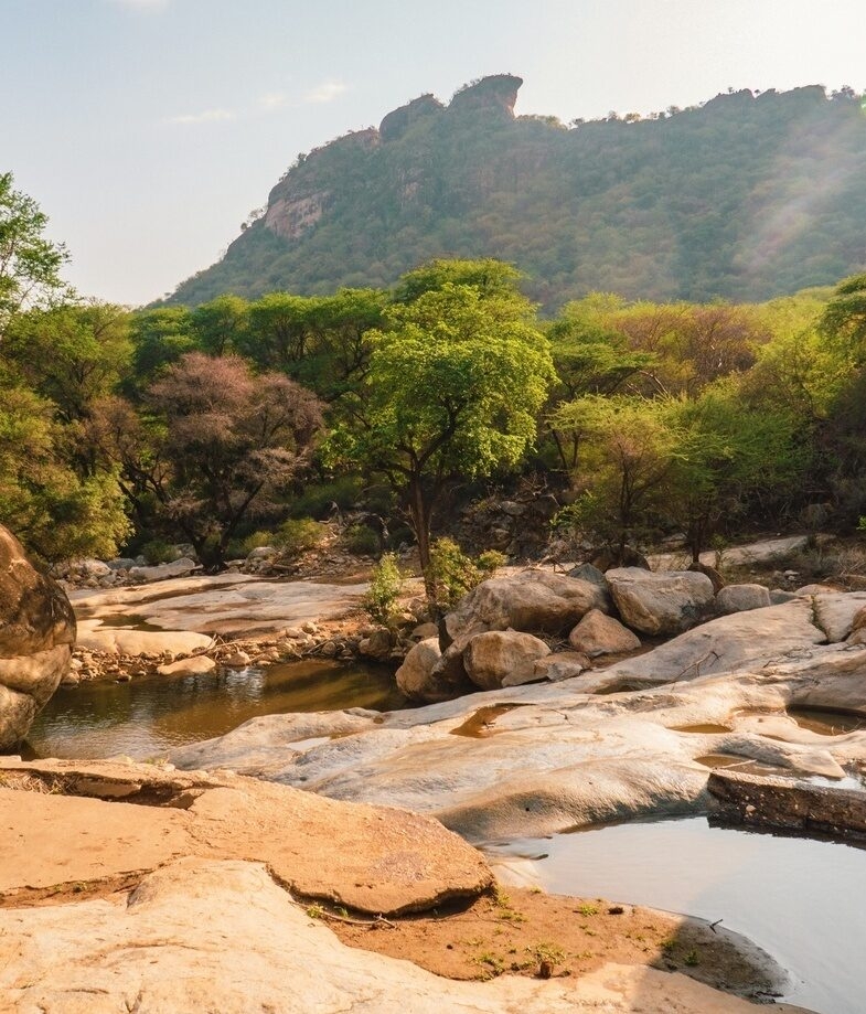 Explore the sliding rocks in The Matthews Range, or spot the abundance of elephants in Amboseli