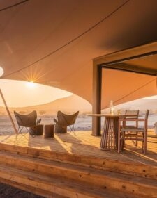 Stay at Wilderness Desert Rhino Camp