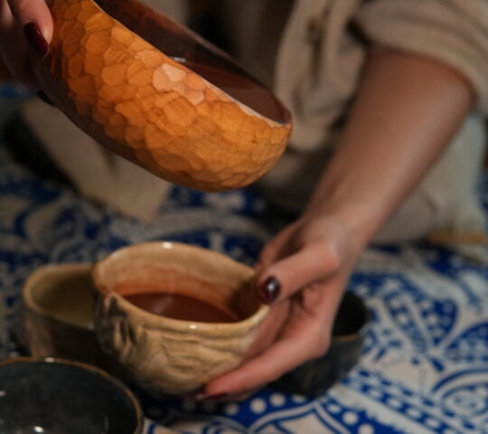 Cacao ceremony shared moments in Costa Rica rainforests