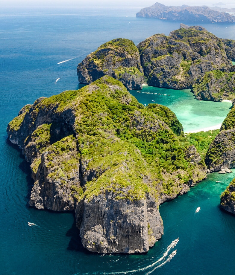 Combine a wander through Koh Lanta’s Old Town with a visit to the Phi Phi Islands.