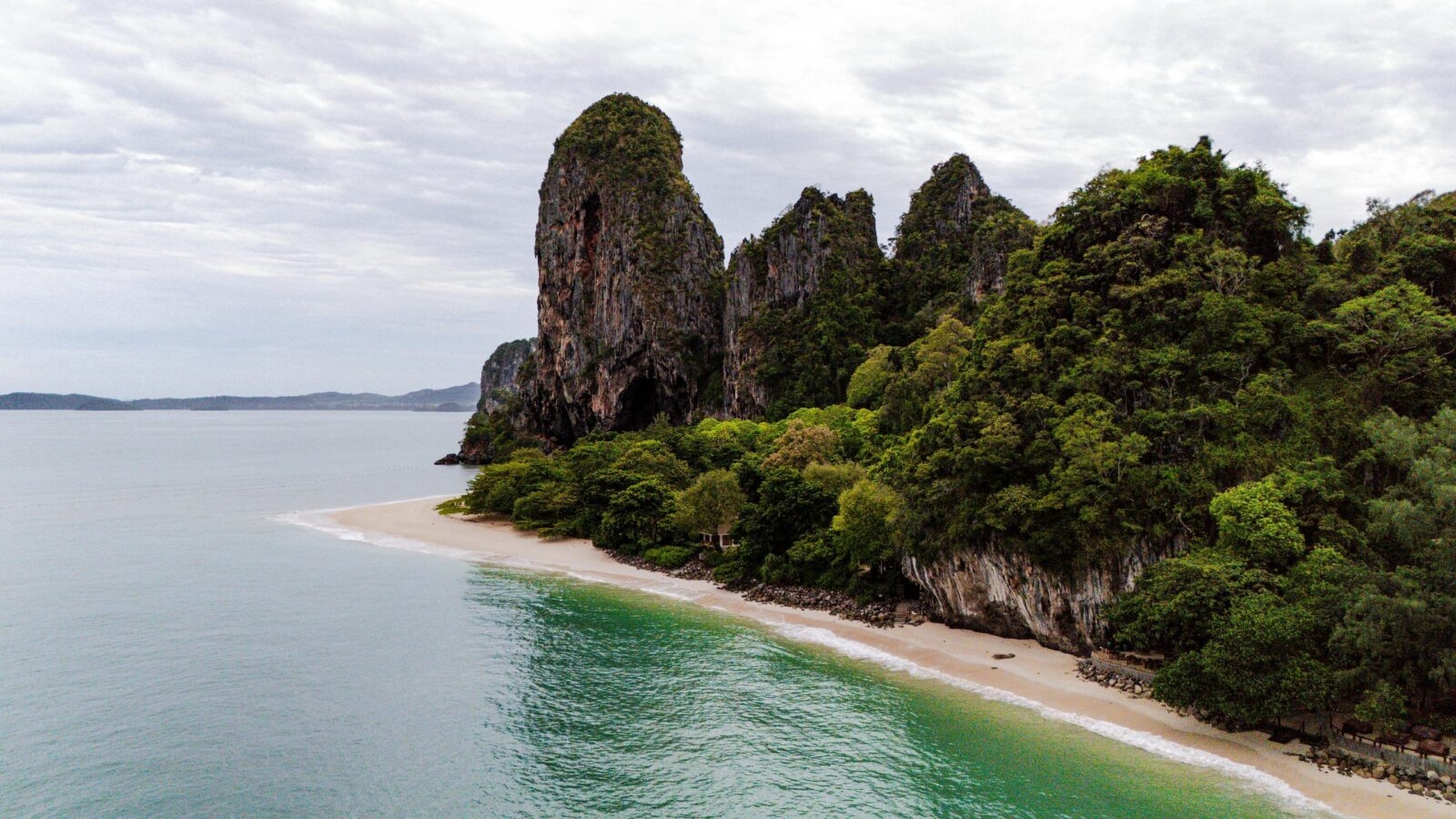 Beautiful Krabi coastline