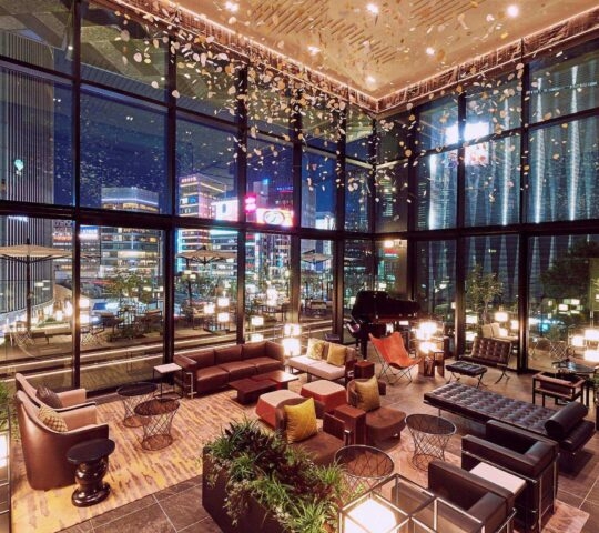 The Lobby Lounge at the Gate Hotel Tokyo by Hulic